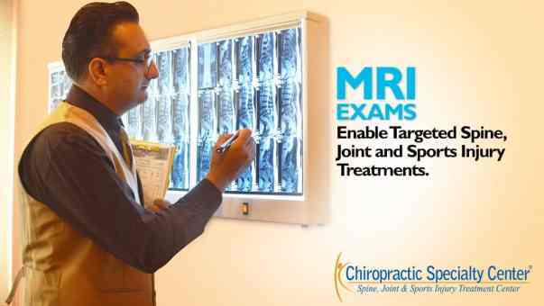 Dr Yama Assessing MRI images of a Patient in Kuala Lumpur