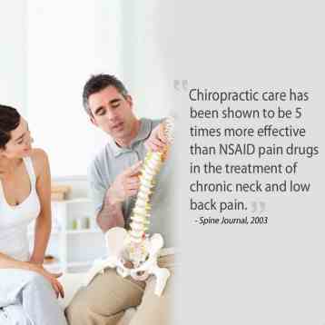 excerpt of research on back pain & chiropractic care