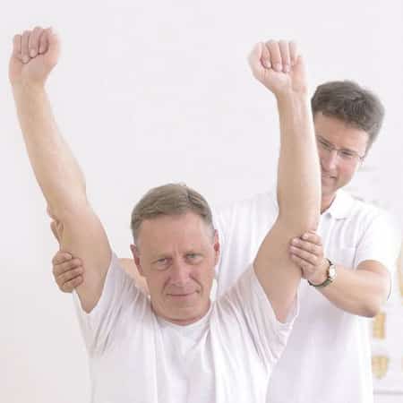 limited shoulder mobility revealed during chiropractic assessment 