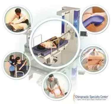 NSD Therapy system of chiropractic & physiotherapy shown